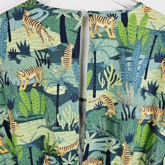 World Market Tropical Tiger Jumpsuit L/XL - Picture 7 of 9